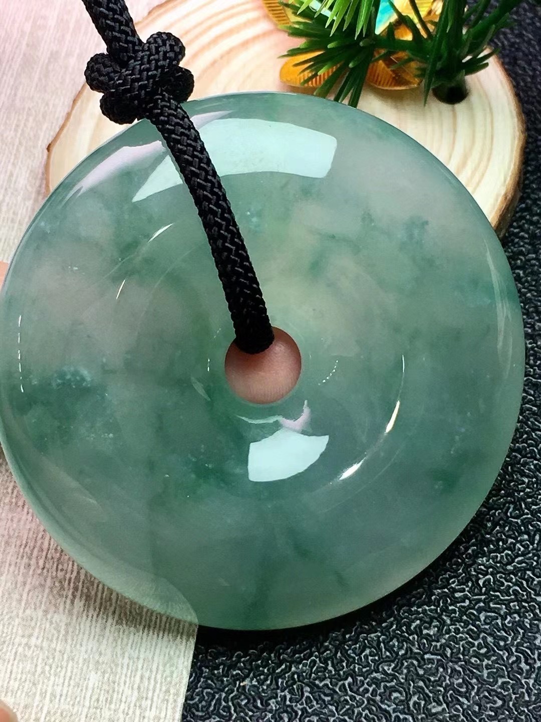 大号飘花平安扣