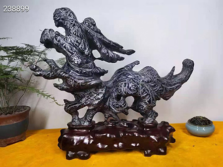 灵璧石53*14*44
