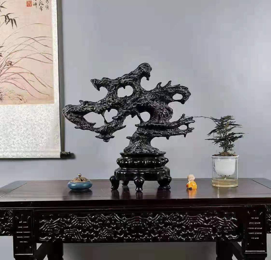 灵璧石52*20*48