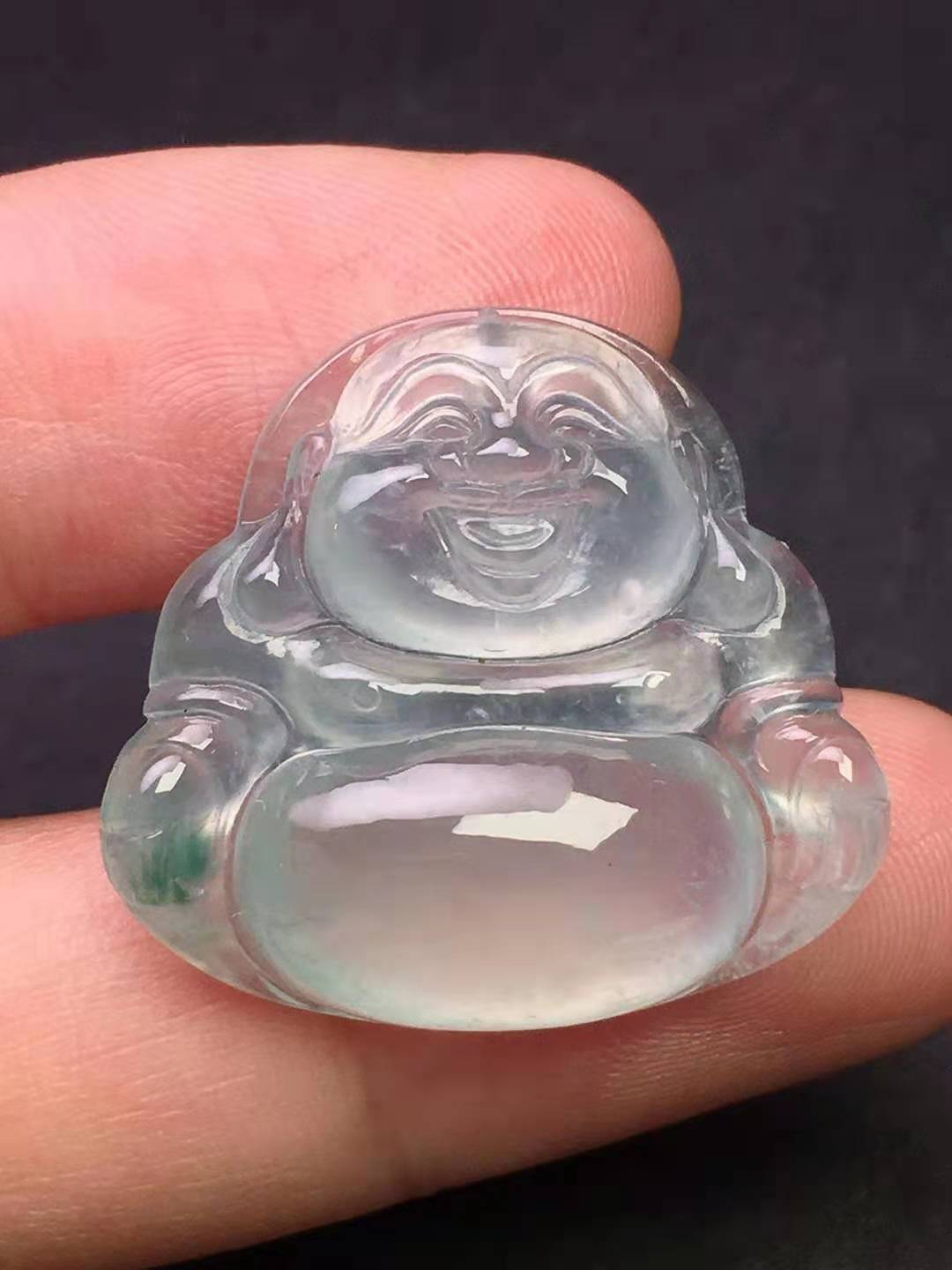 冰种飘花佛公