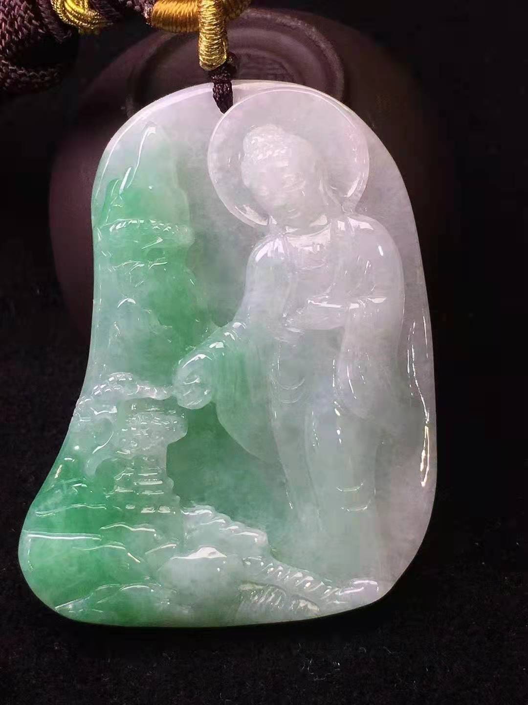 冰飘绿山水观音