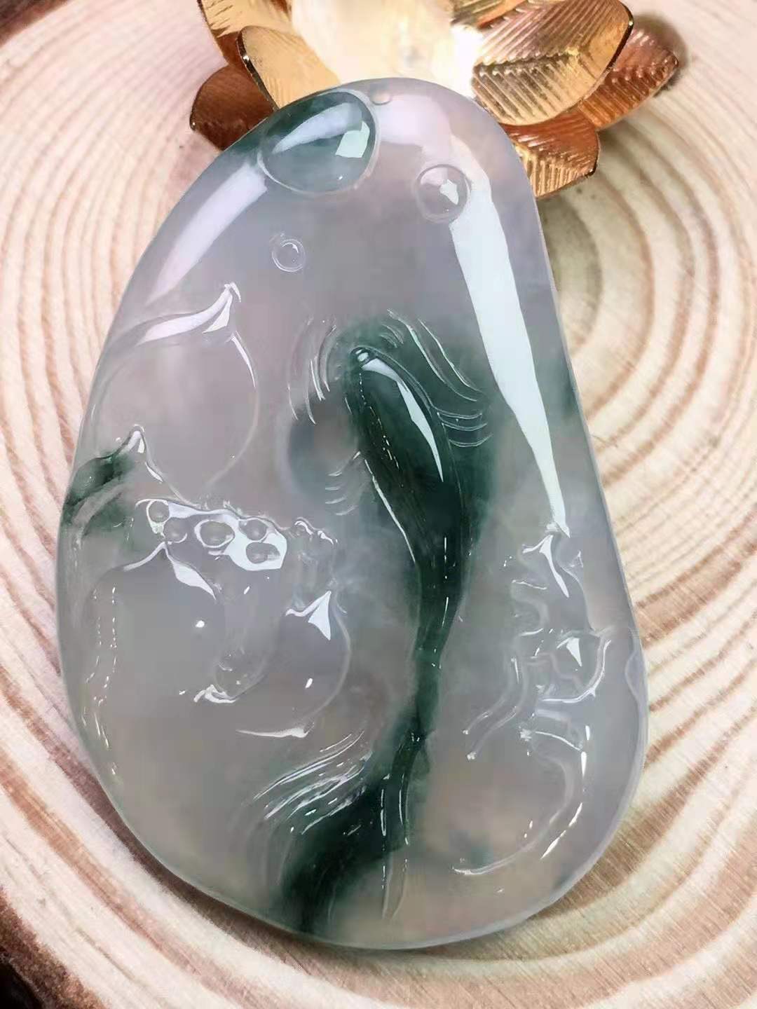 冰种飘花年年有余
