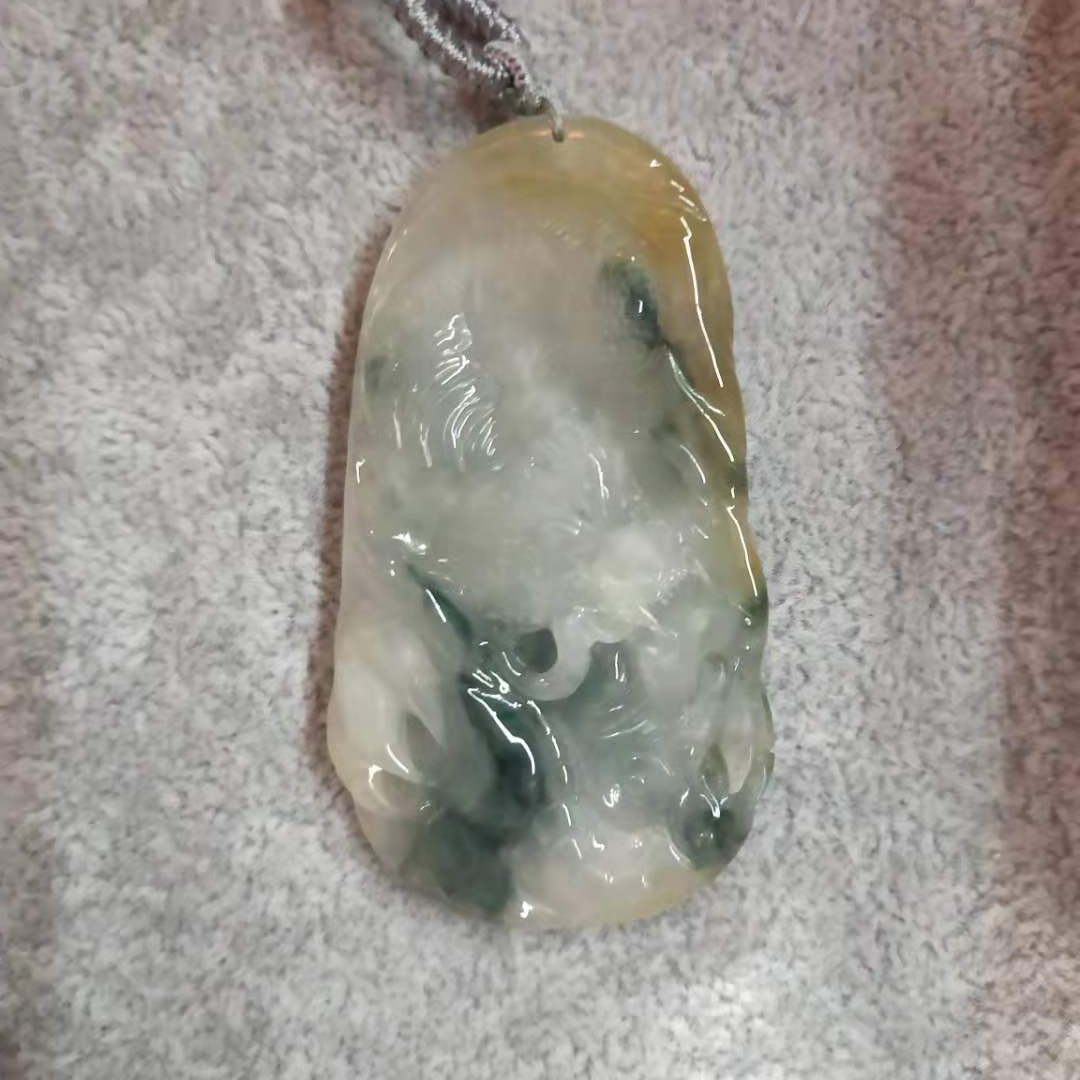 冰飘蓝花龙牌