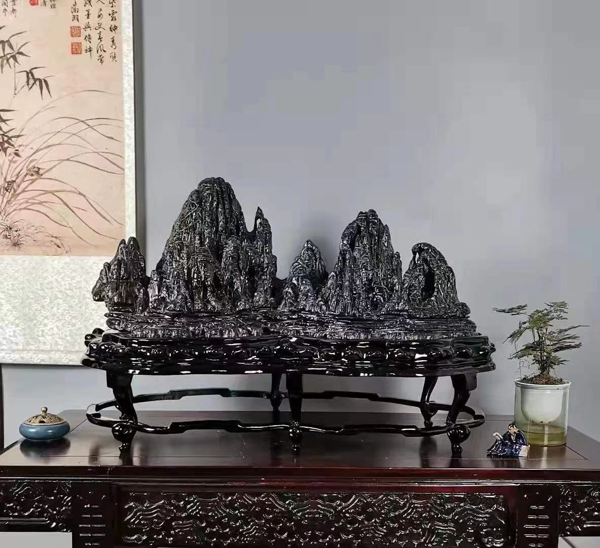 灵璧石85*45*53