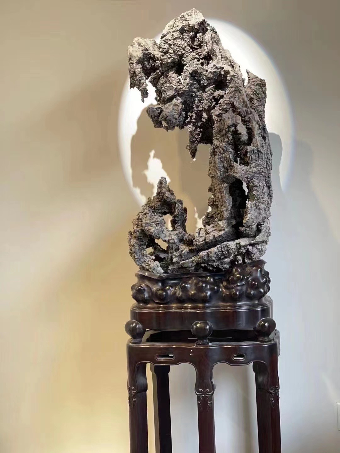 龟纹石50*40*170