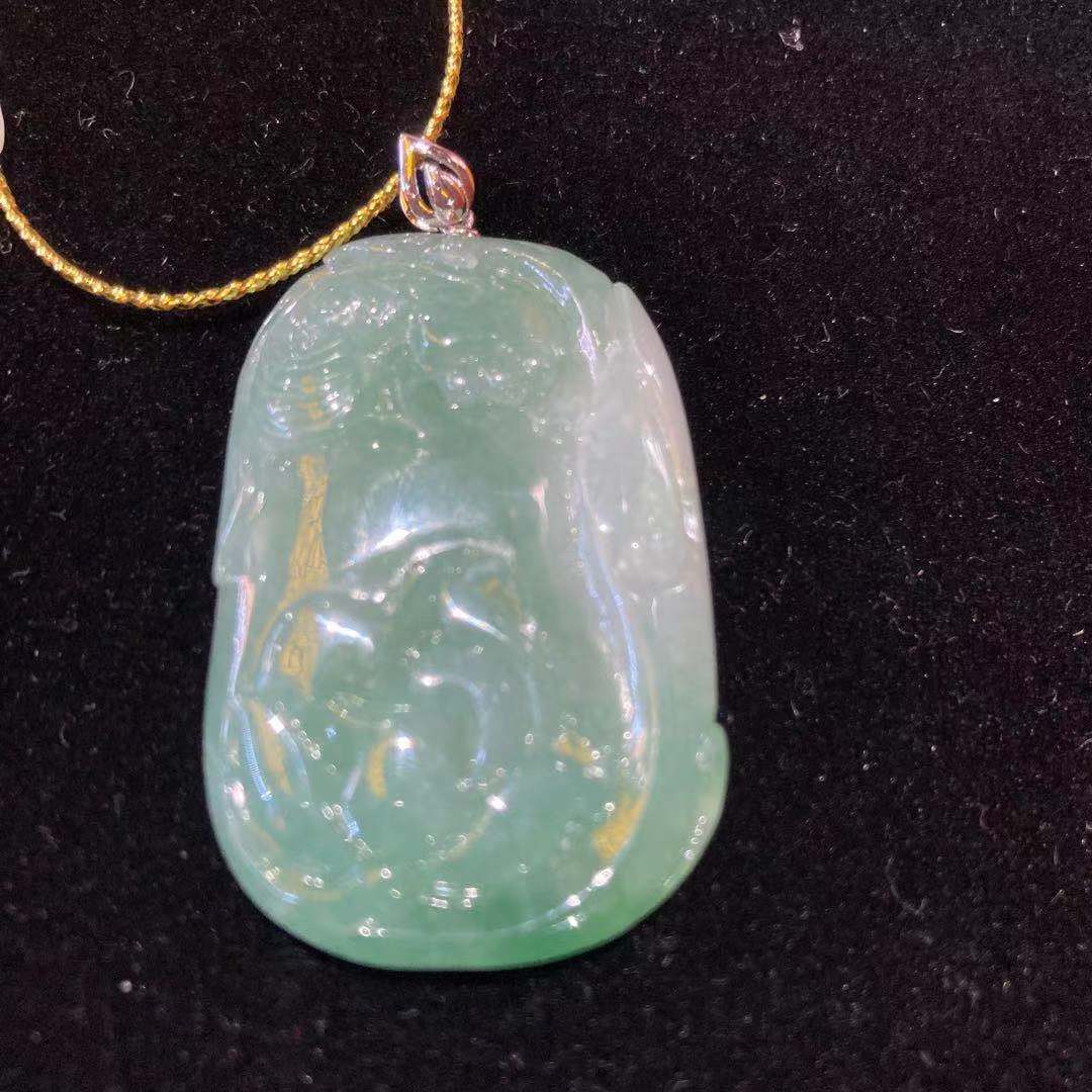 油青荷花