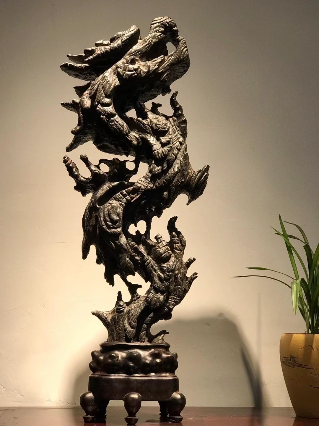 灵璧石105*38*18