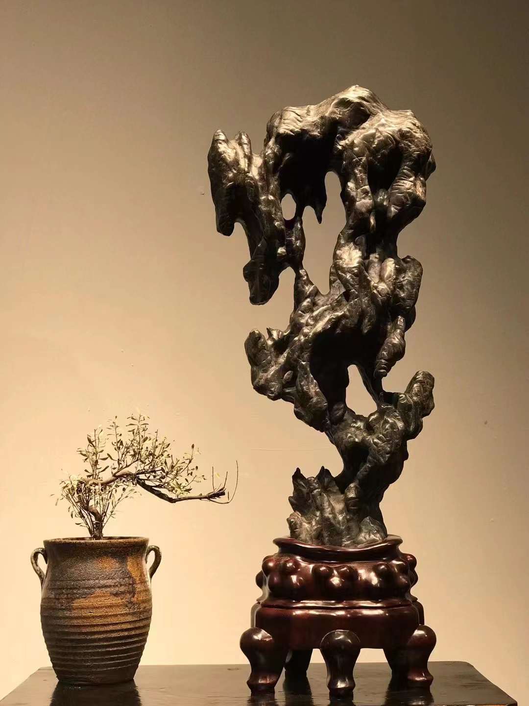 灵璧石73*27*18
