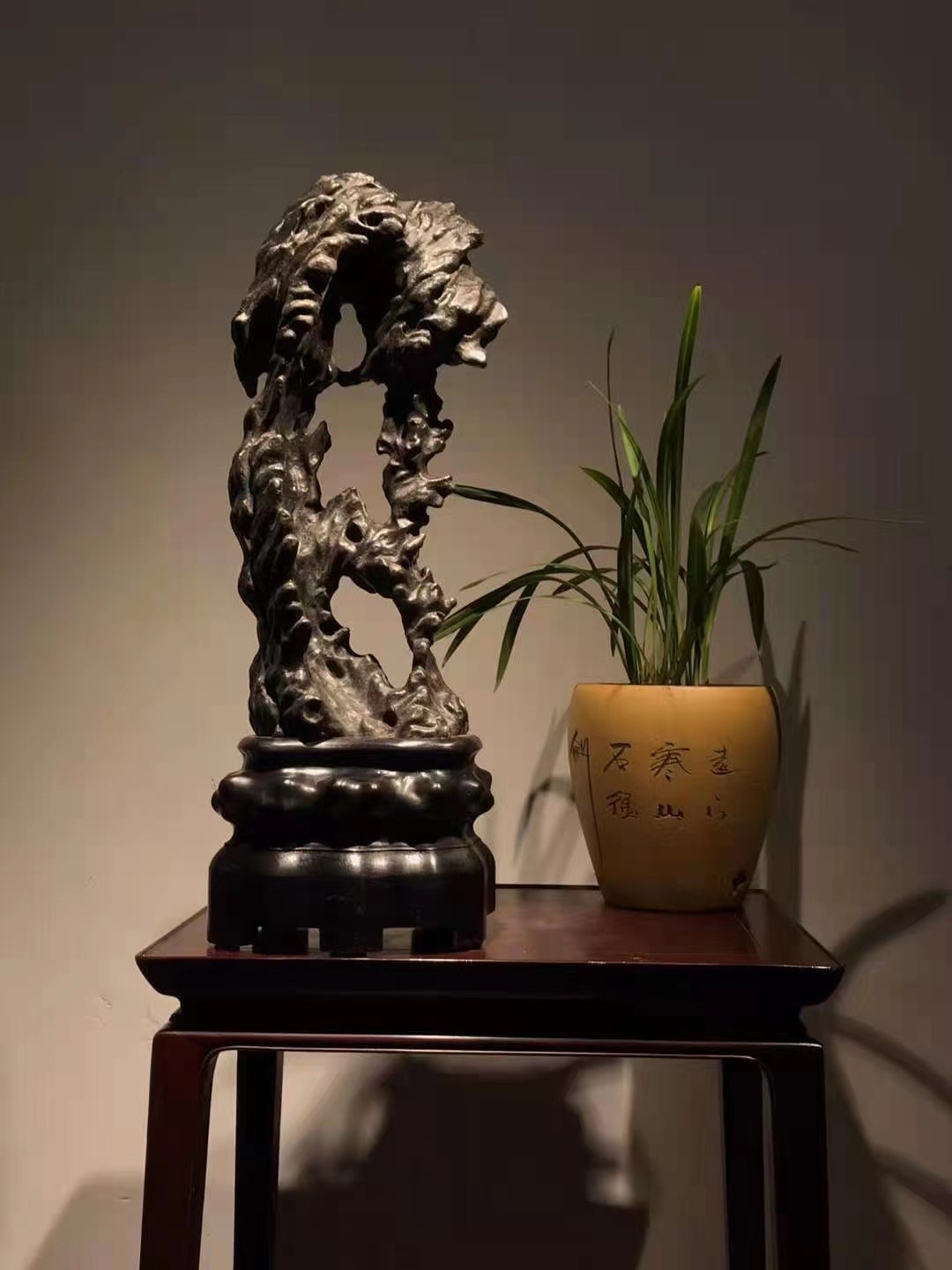灵璧石65*22*14