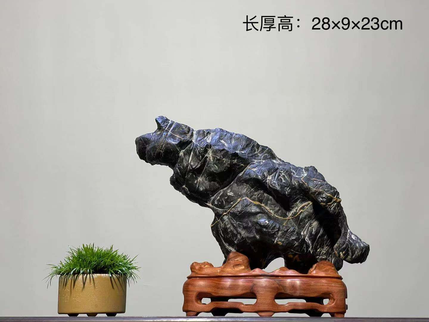 灵璧石28*9*23