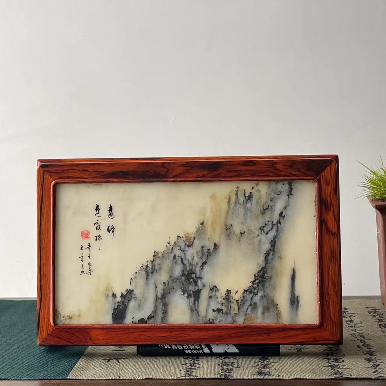 大理石画案台