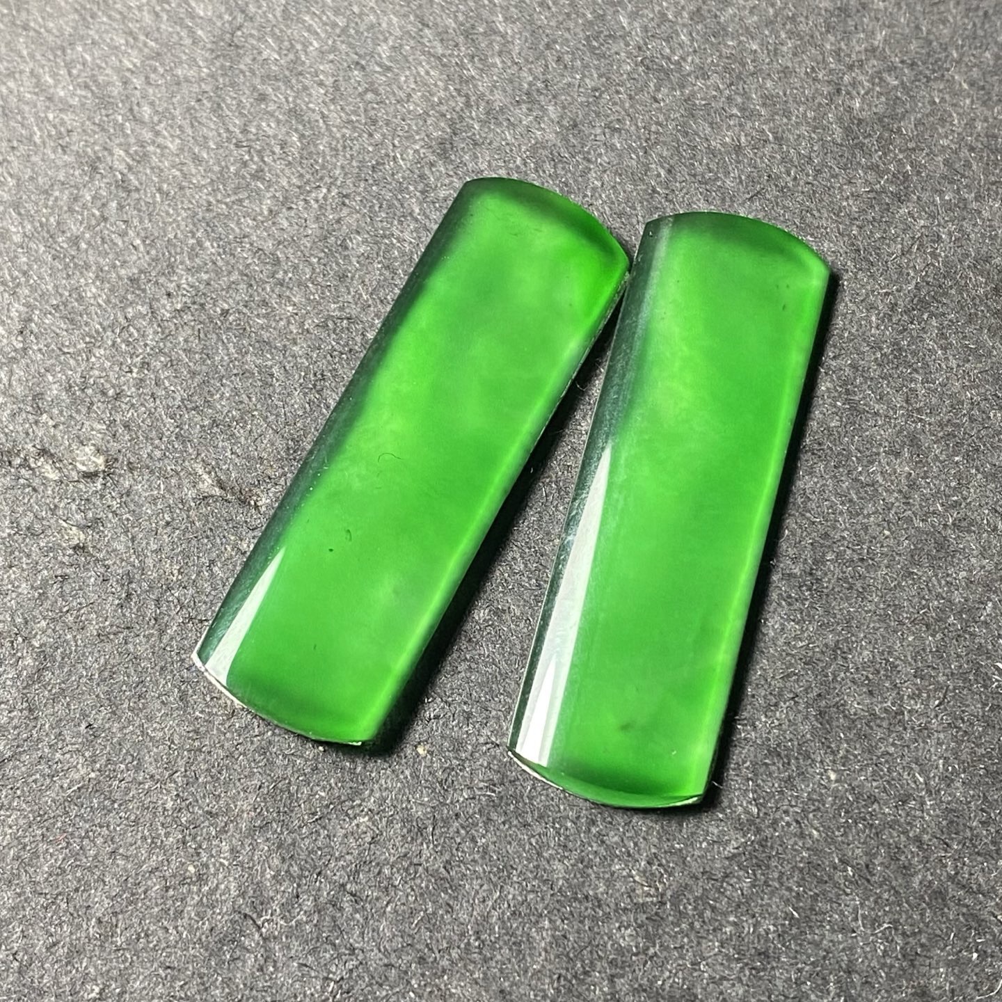 阳绿无事牌一对
