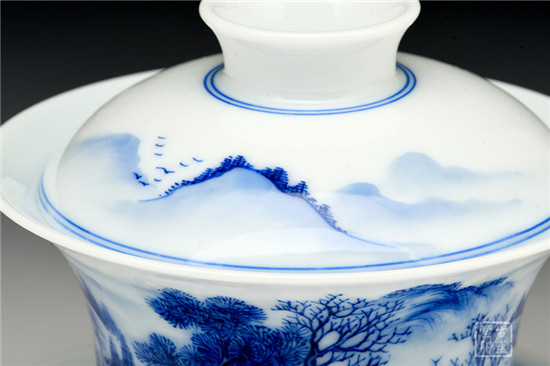 山水盖碗（高） [ 编号：74895 1.jpg