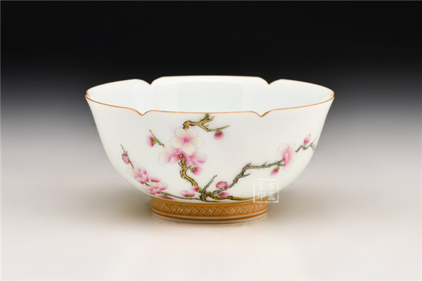 葵口杯（桃花） [ 编号：90067.JPG