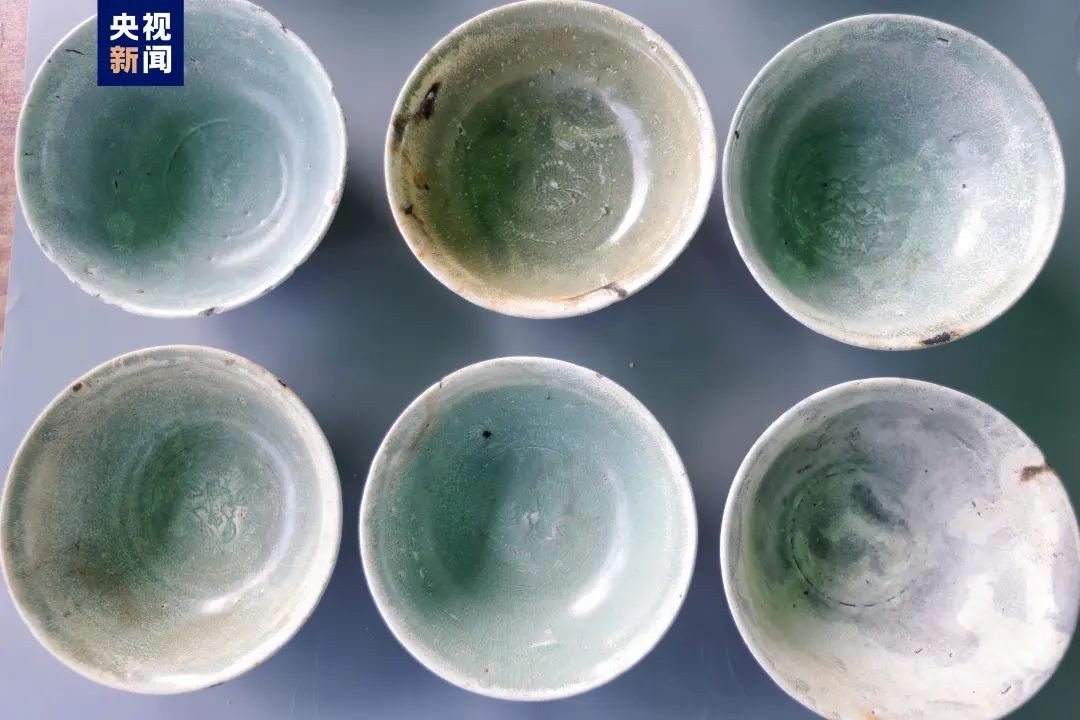 满载龙泉青瓷！漳州圣杯屿已出水瓷器类文物上百件