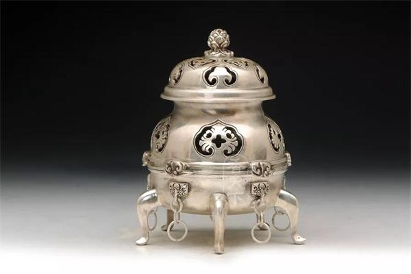 鉴赏丨陈巧生唐代帝王炉纯银