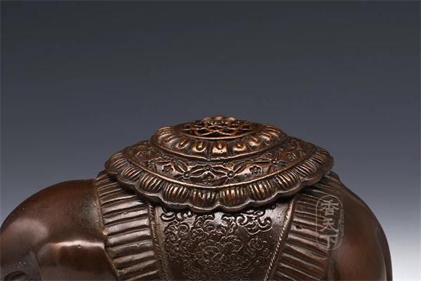 鉴赏丨金全福《瑞兽福象熏炉》