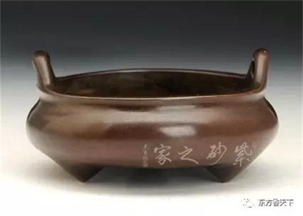 誠実】 中国 古銅宣徳銅 灑金 沖耳爐 香炉 在銘 C R6345E 工芸品