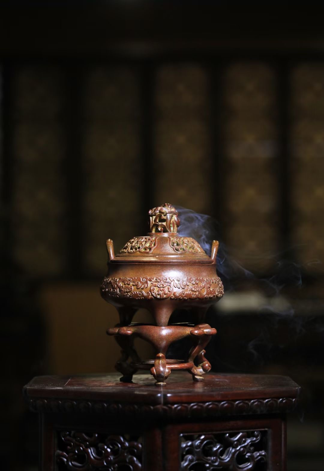 香炉陈设也讲究中庸,精致生活从"仪式感"开始