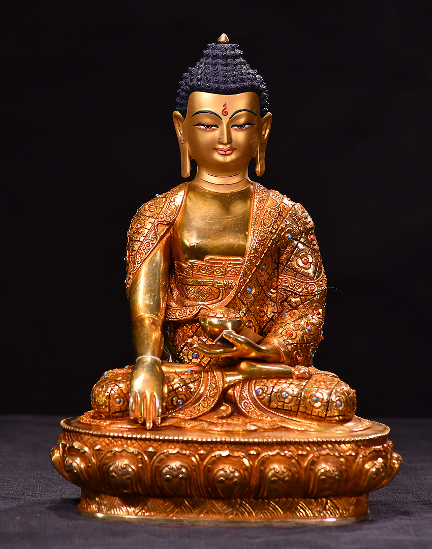 藏传佛像释迦牟尼佛一生的八个阶段