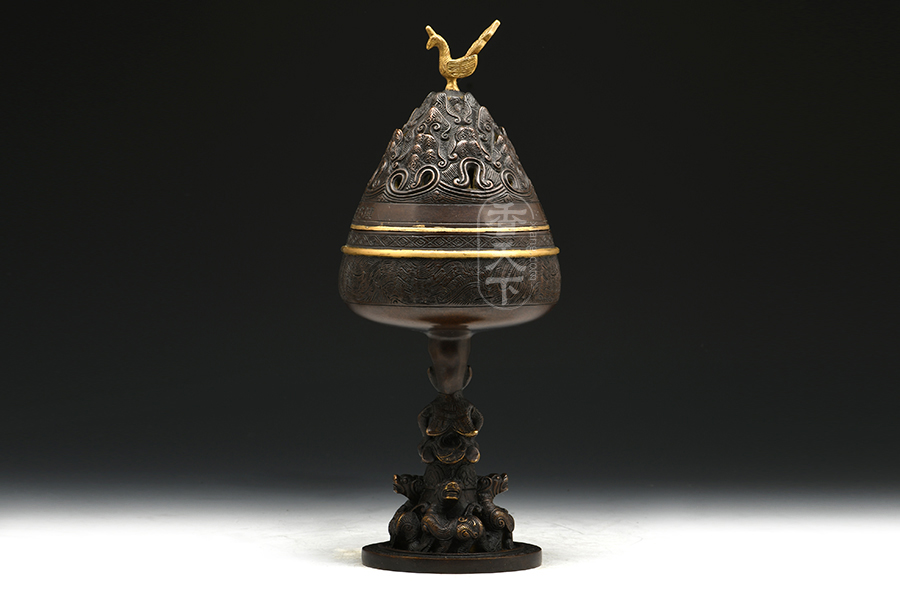 龙虎经典博山炉  陈巧生  编号:63034